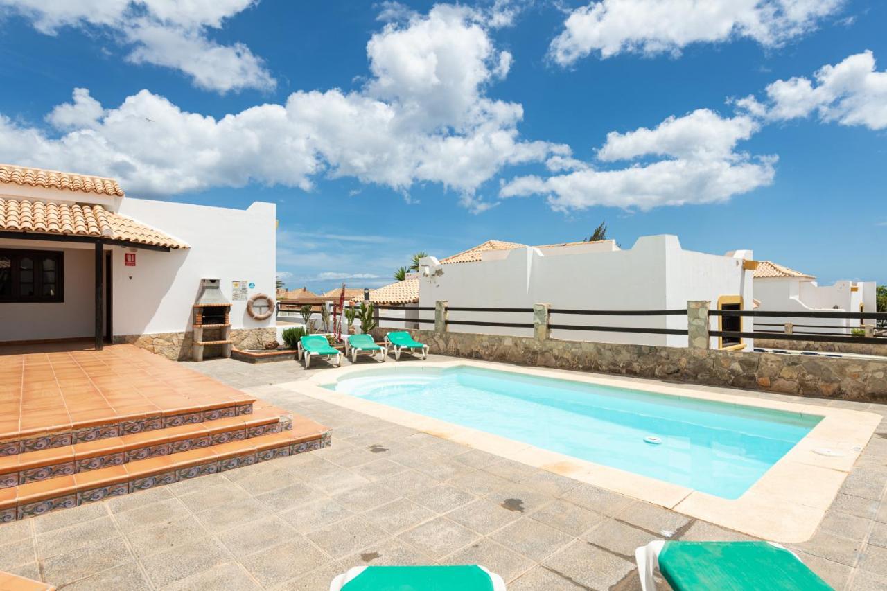 Homeforguest Villa Lobos Con Piscina Privada Caleta De Fuste Exterior foto